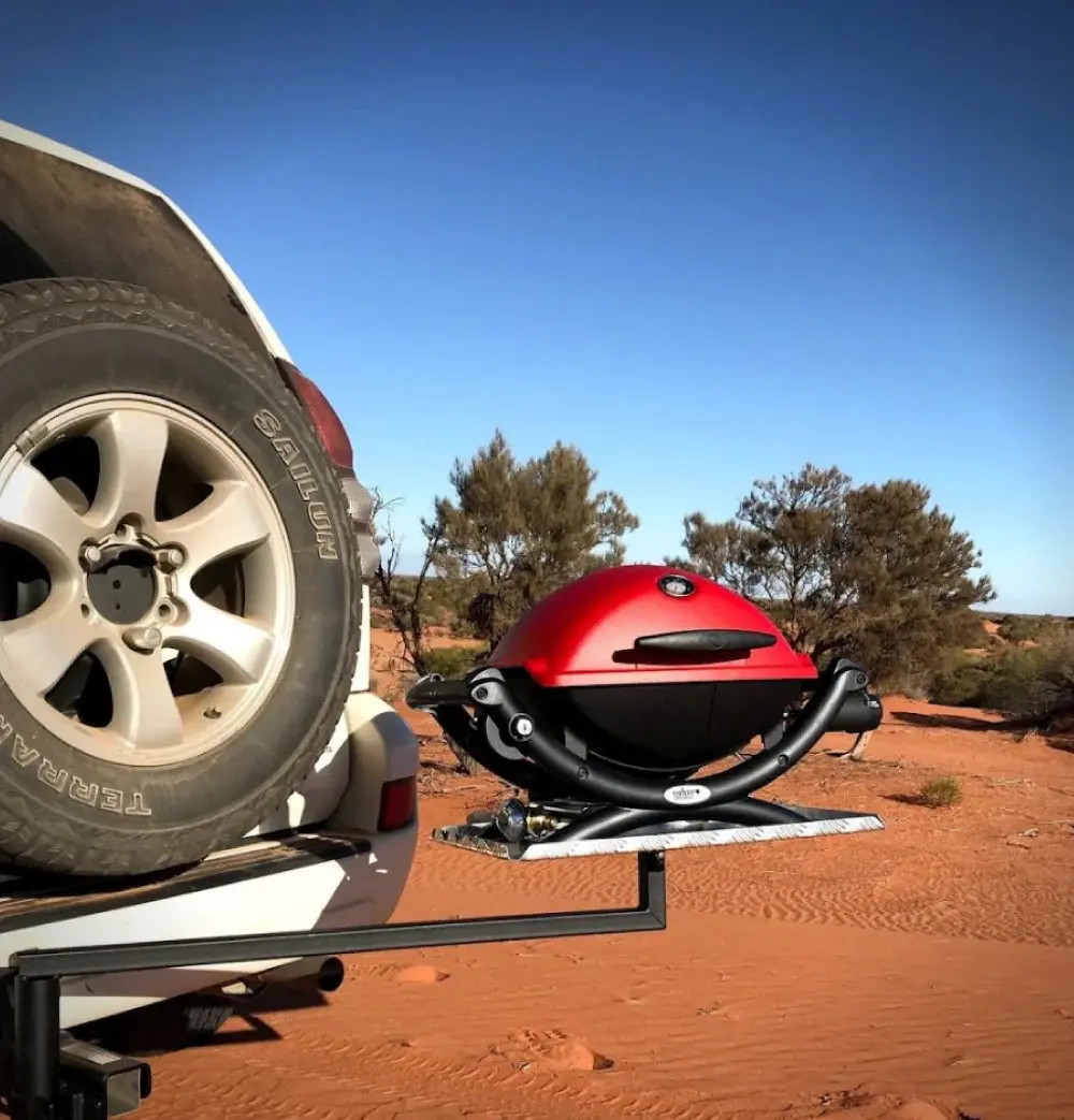 BBQ Arm kit for vehicle tow-hitch - Image 4