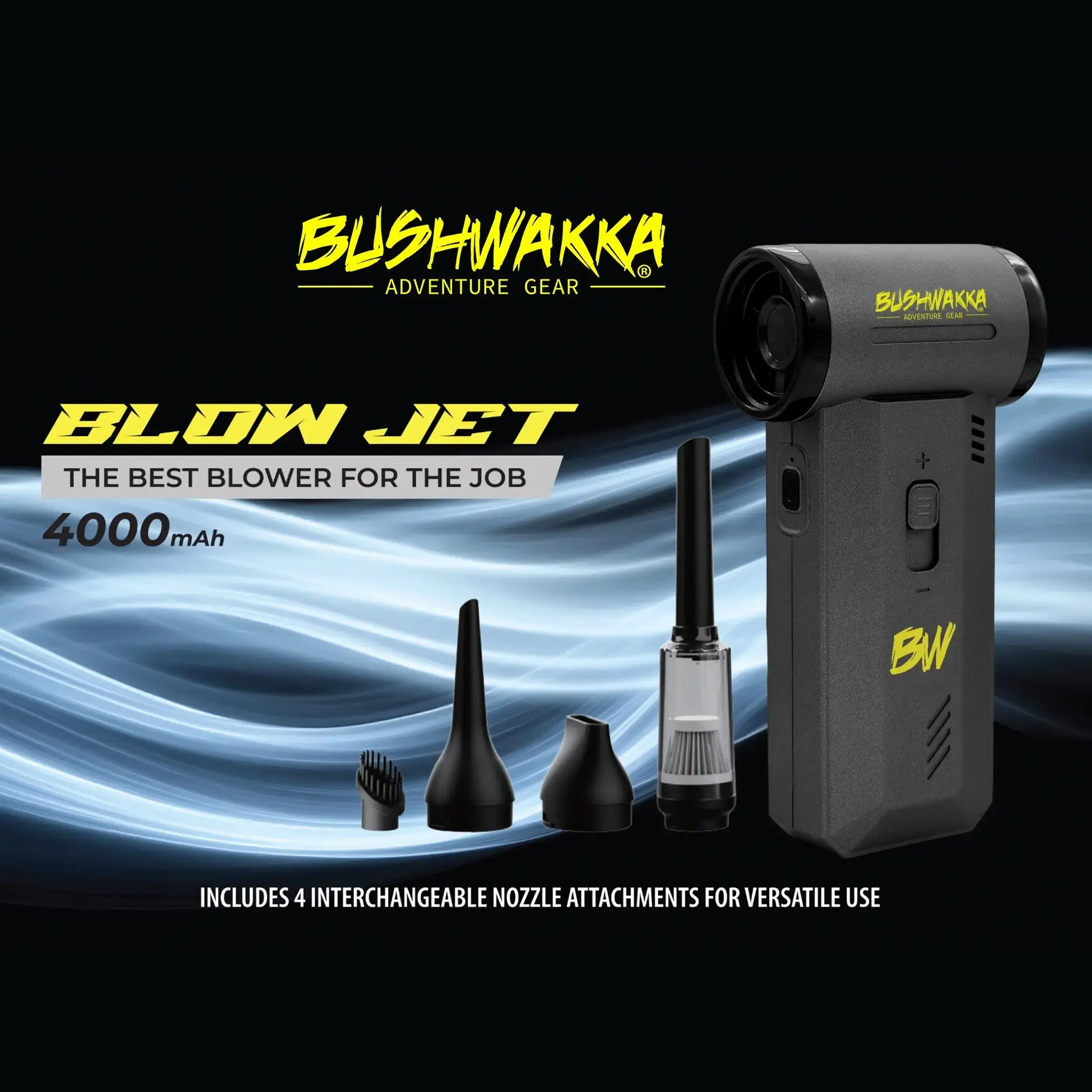 Bushwakka Blow Jet – Portable Handheld Blower and Vacuum Cleaner - Image 8