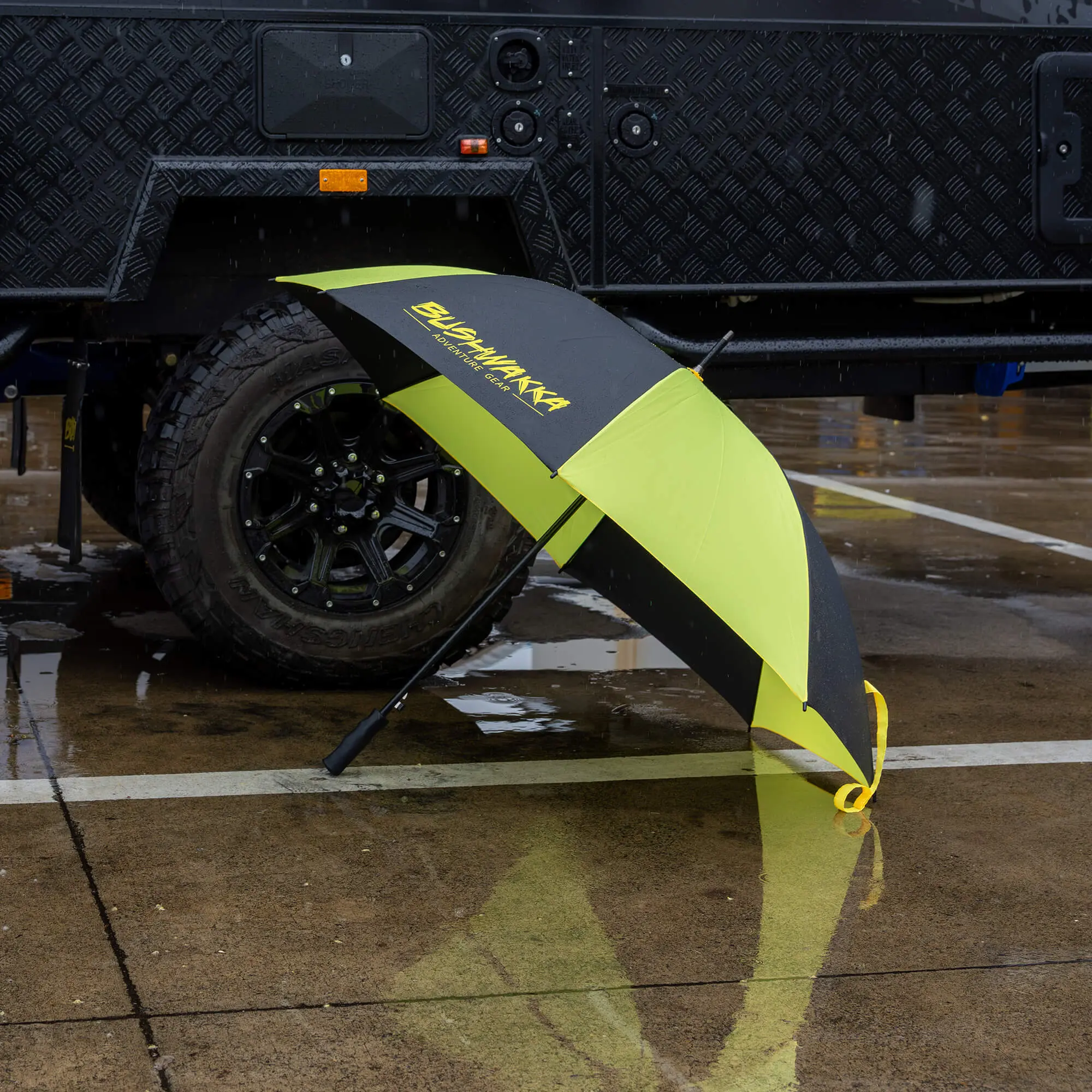 Bushwakka Umbrella Standard - Yellow & Black