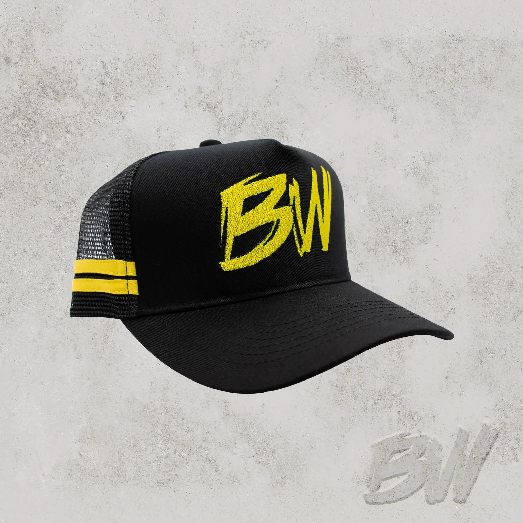 Bushwakka Trucker Mesh Cap - Black - Image 3