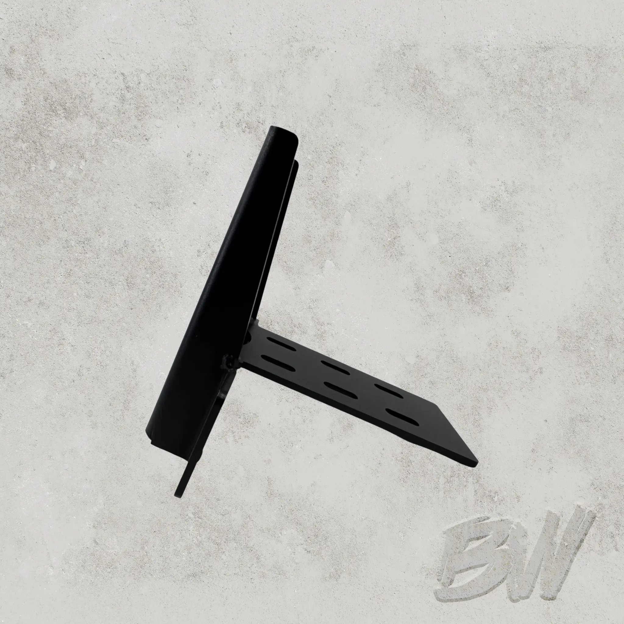 Camper Awning Brackets Long Lip (14cm) Iron - Single - Image 2