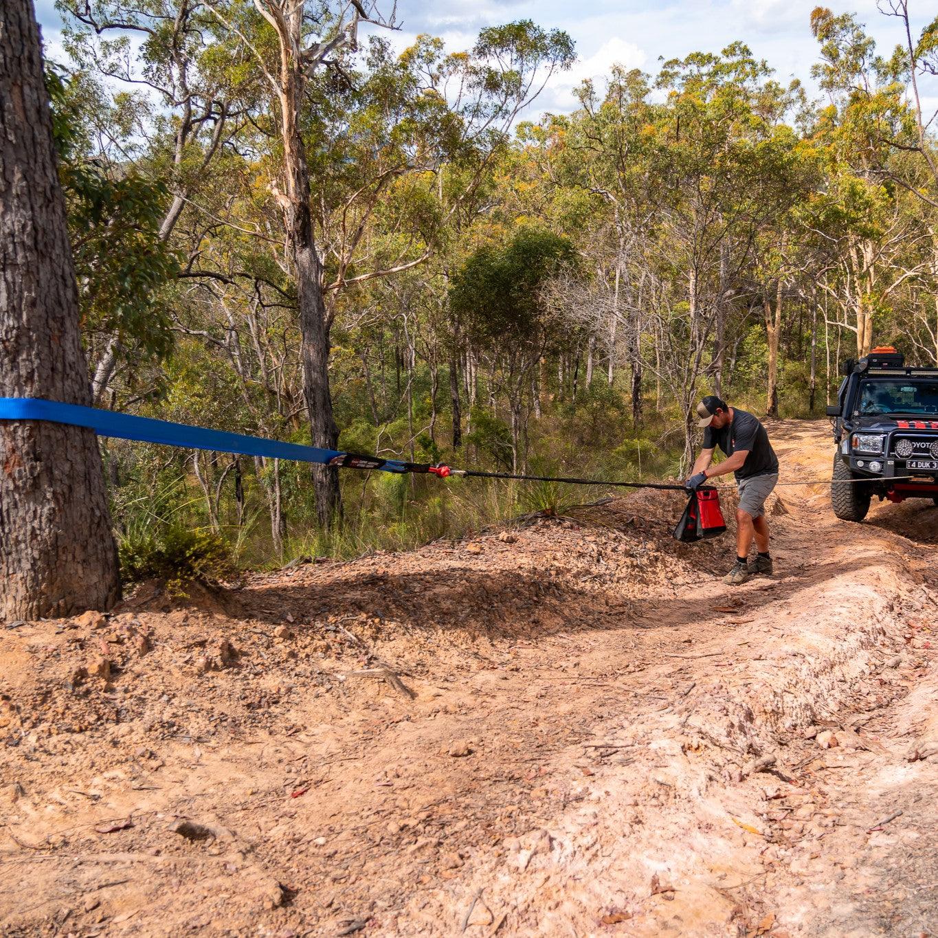 CAOS 10T Tree Saver / Winch Extension / Equalizer Strap 75mm x 5m - Image 4