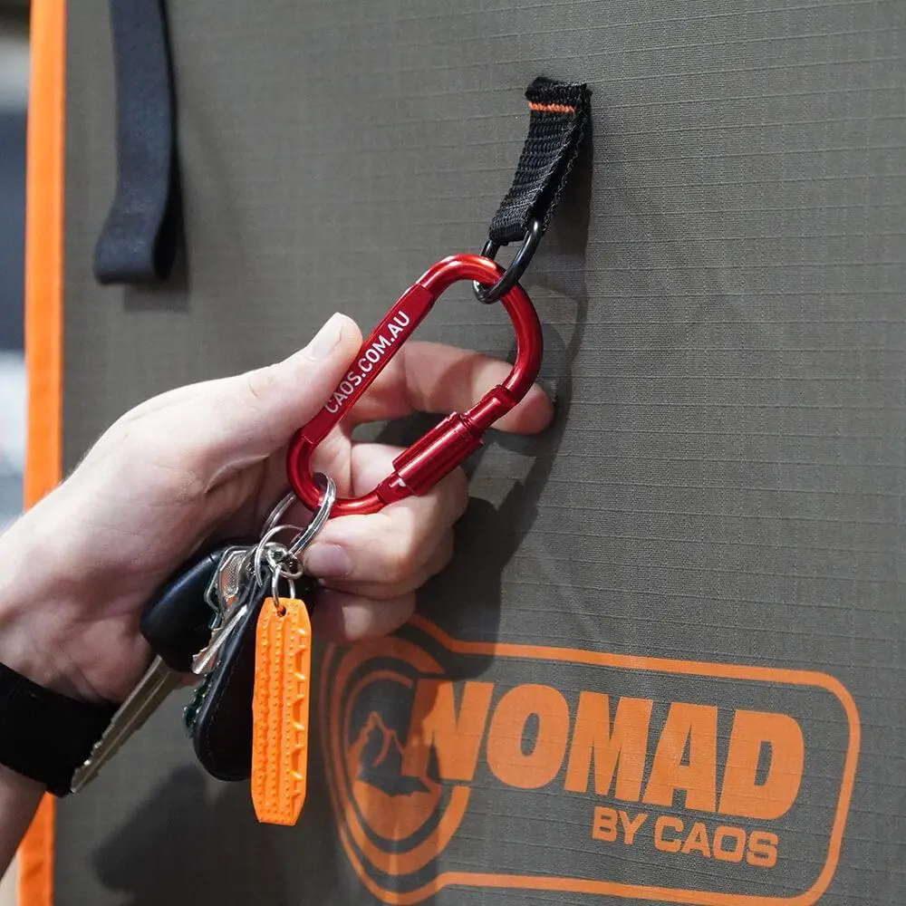 CAOS 4Pk Carabiner Snap Hook & Lock - Image 3