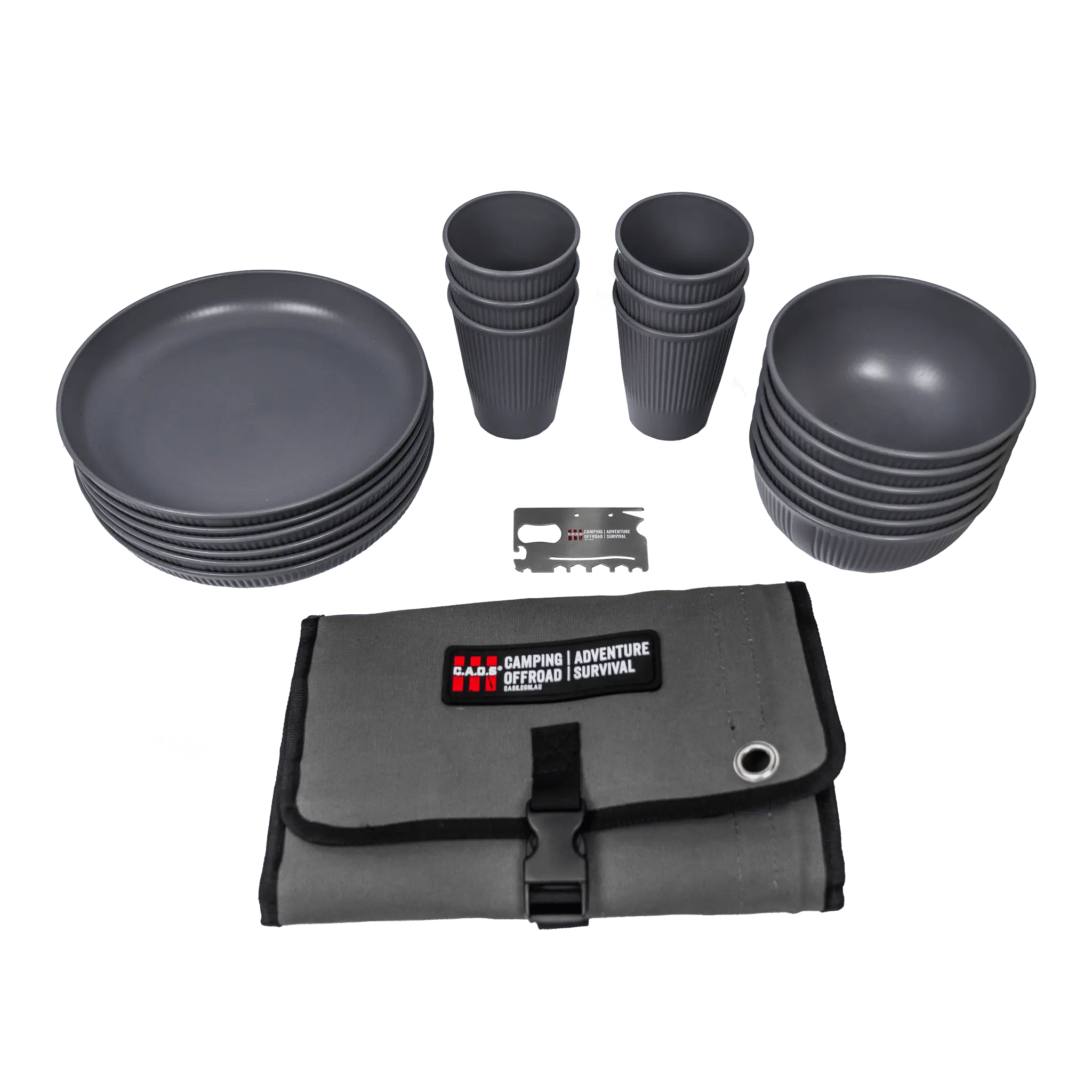 CAOS Camp Cutlery & Tableware (6 person) - Image 2