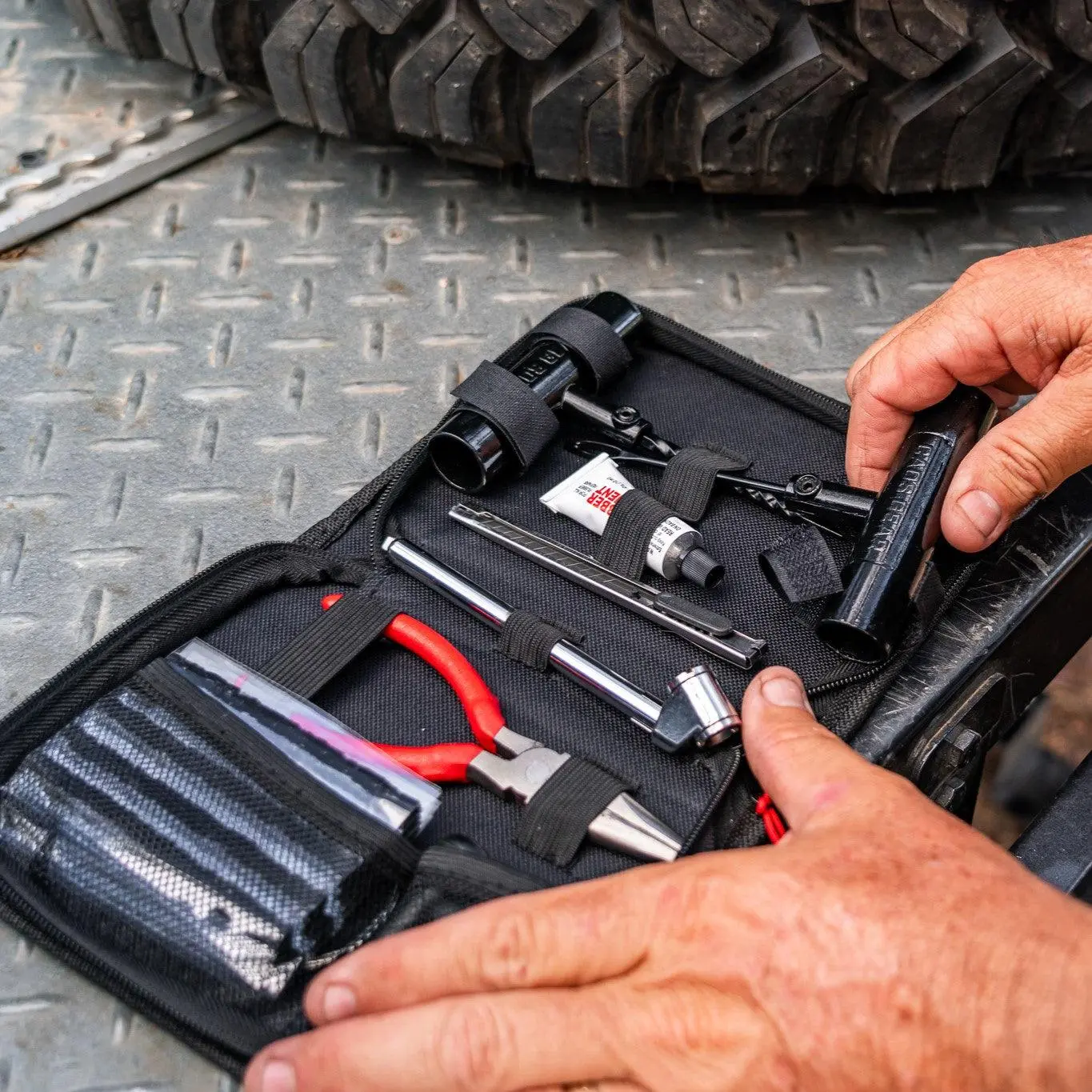 CAOS Tyre Repair Kit 54pc (Soft Case) - Image 2