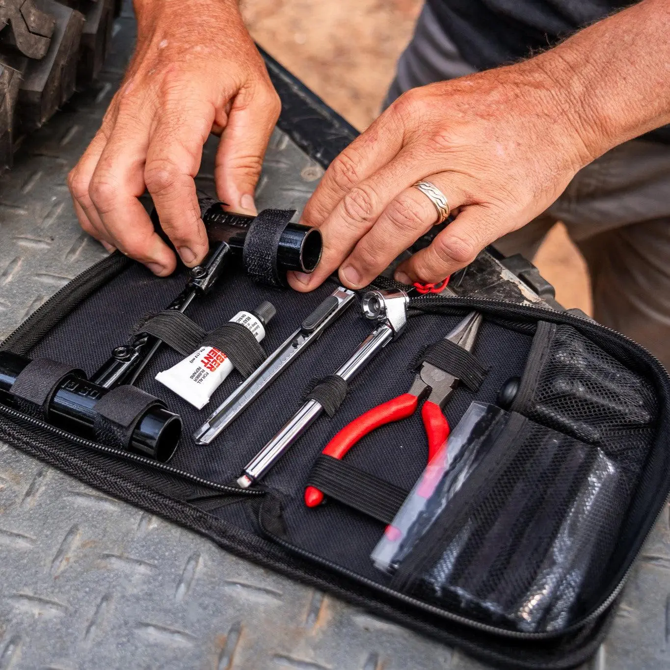 CAOS Tyre Repair Kit 54pc (Soft Case) - Image 4