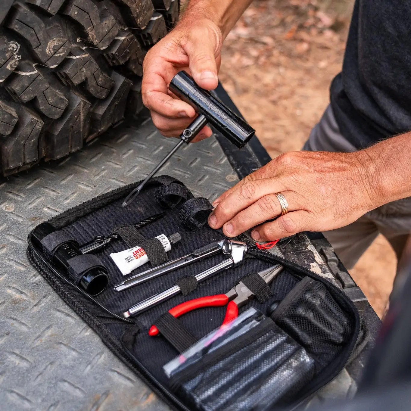 CAOS Tyre Repair Kit 54pc (Soft Case) - Image 5