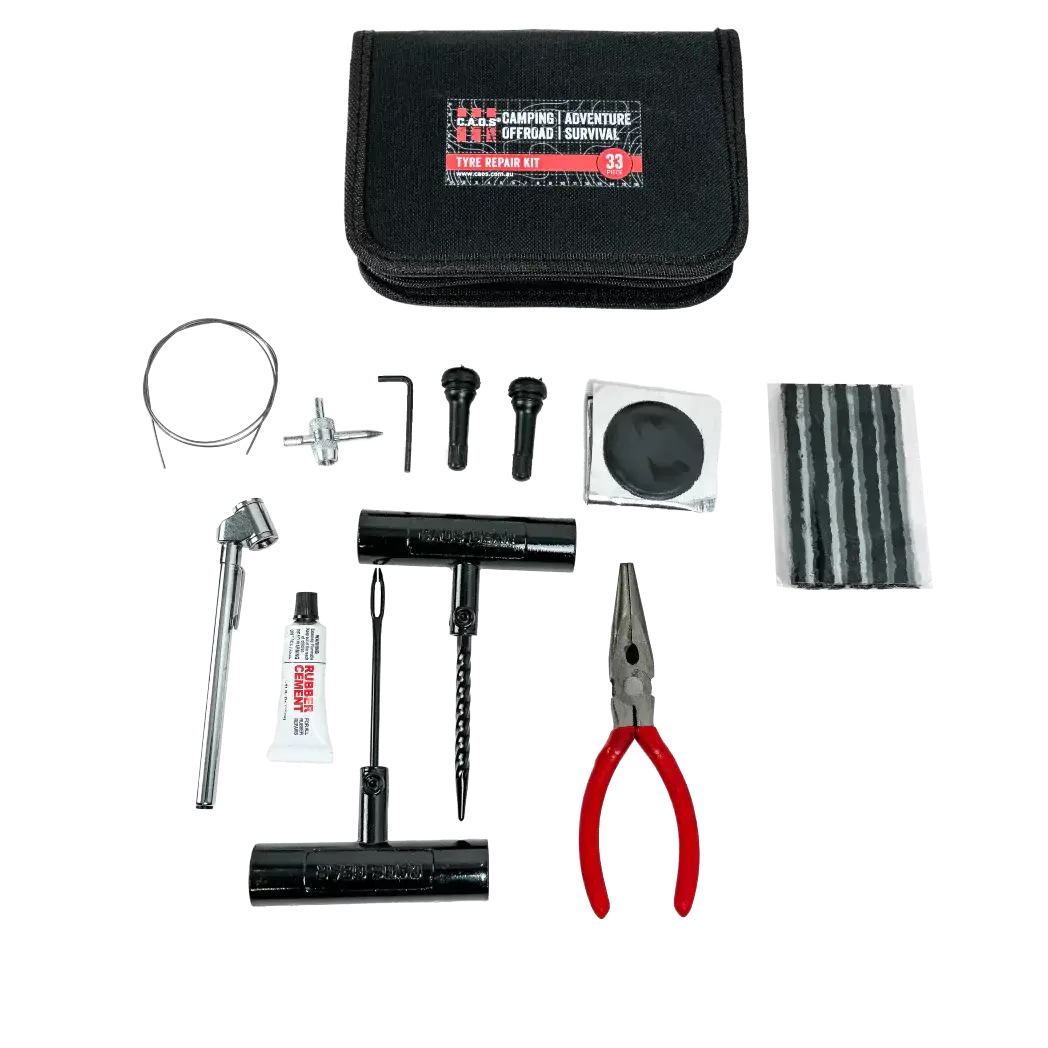 CAOS Tyre Repair Kit (Soft Case) 33pce - Image 3