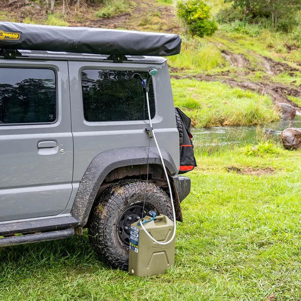 CAOS USB Rechargeable Camp Shower (Sealed Switch) + FREE Spare Battery Pack - Image 3
