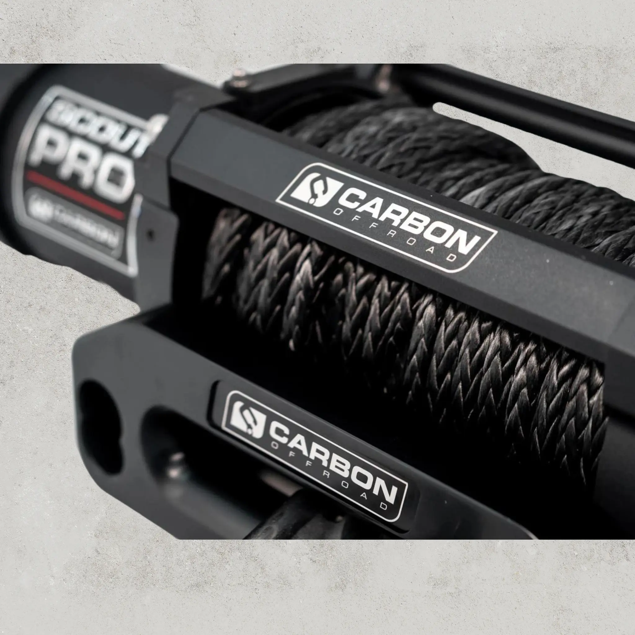 Carbon Scout Pro 15000lb Extreme Duty Electric Winch V3 IP68 - Image 3