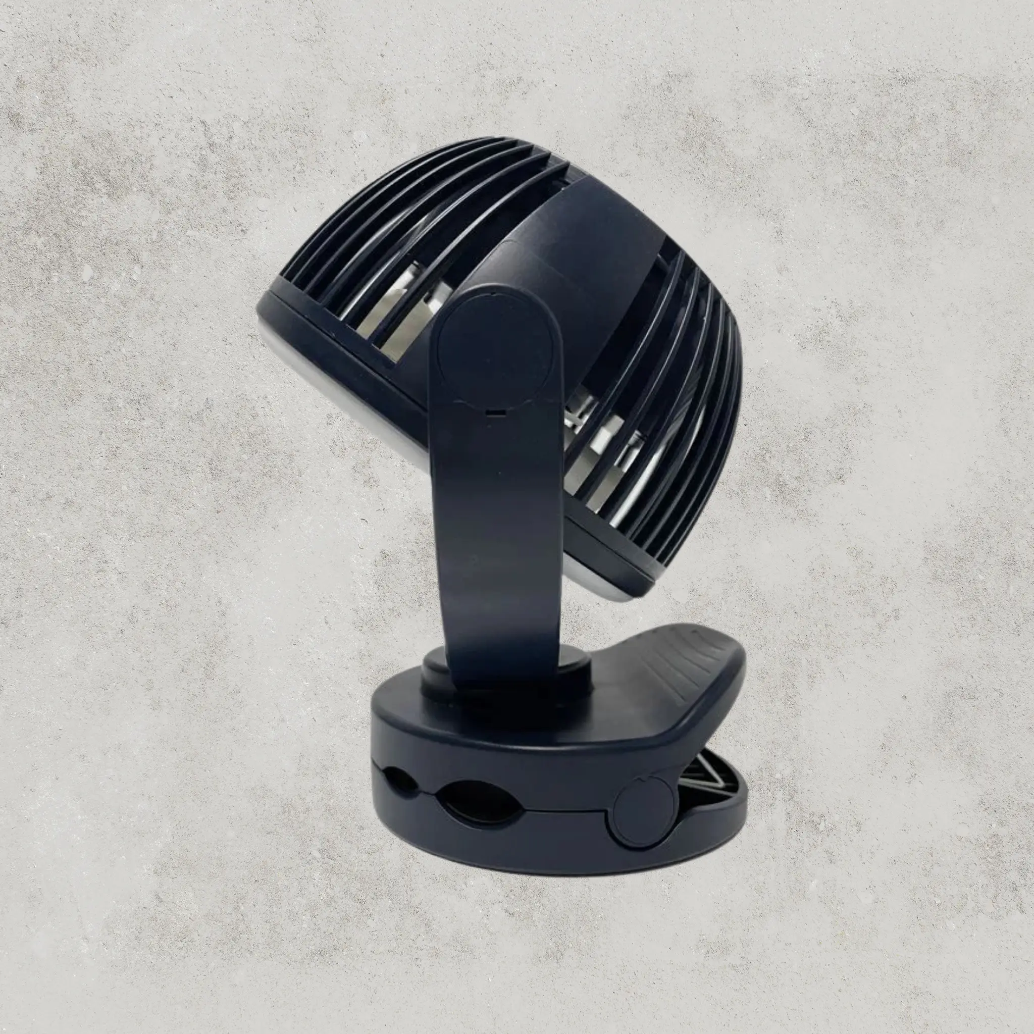 KickAss Portable 5V Clip Fan with White LED Light - Image 4