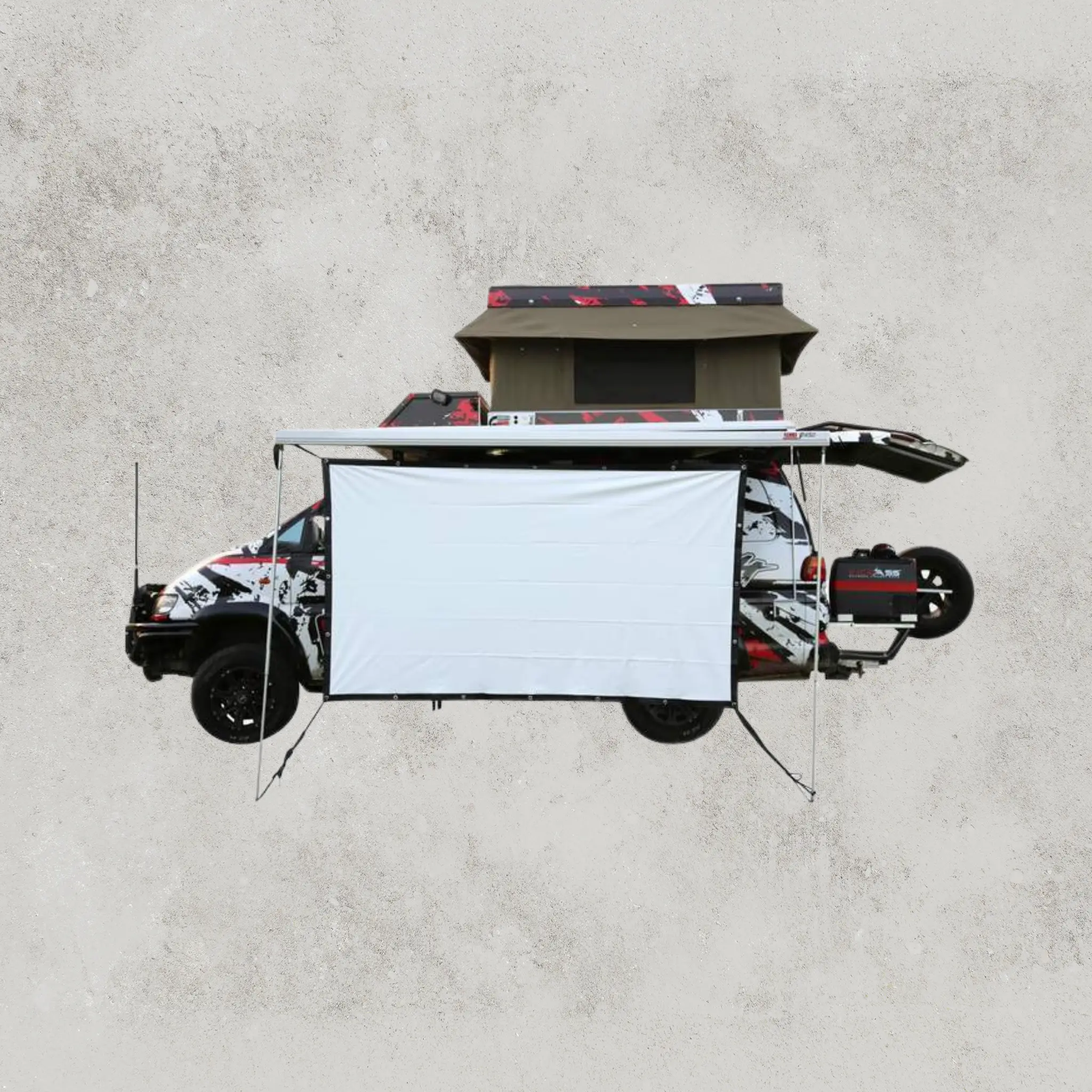 KickAss Projector & 100" Eyelet Screen Cinema Package - Image 3