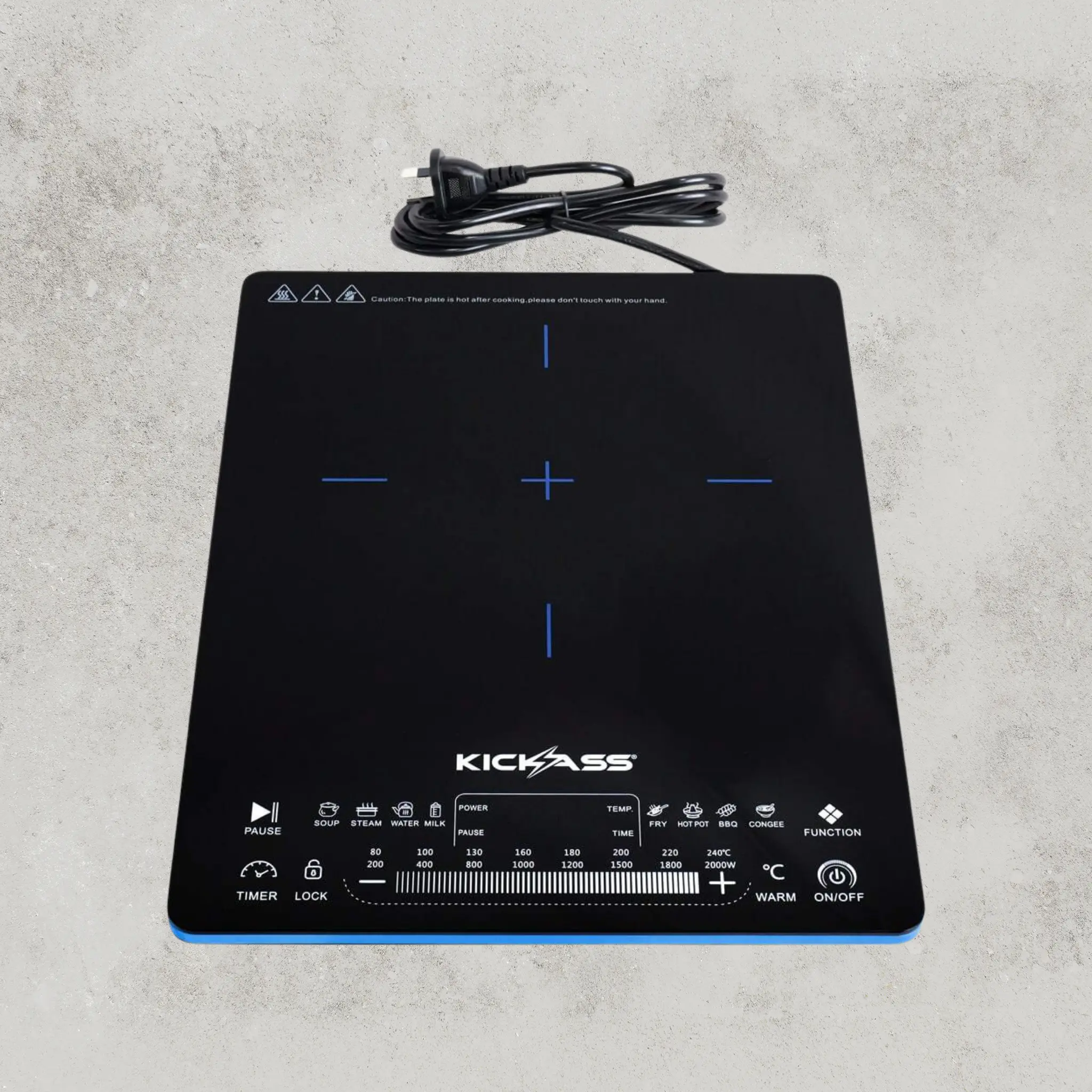 KickAss QuickFire Portable Induction Cooktop - Image 10