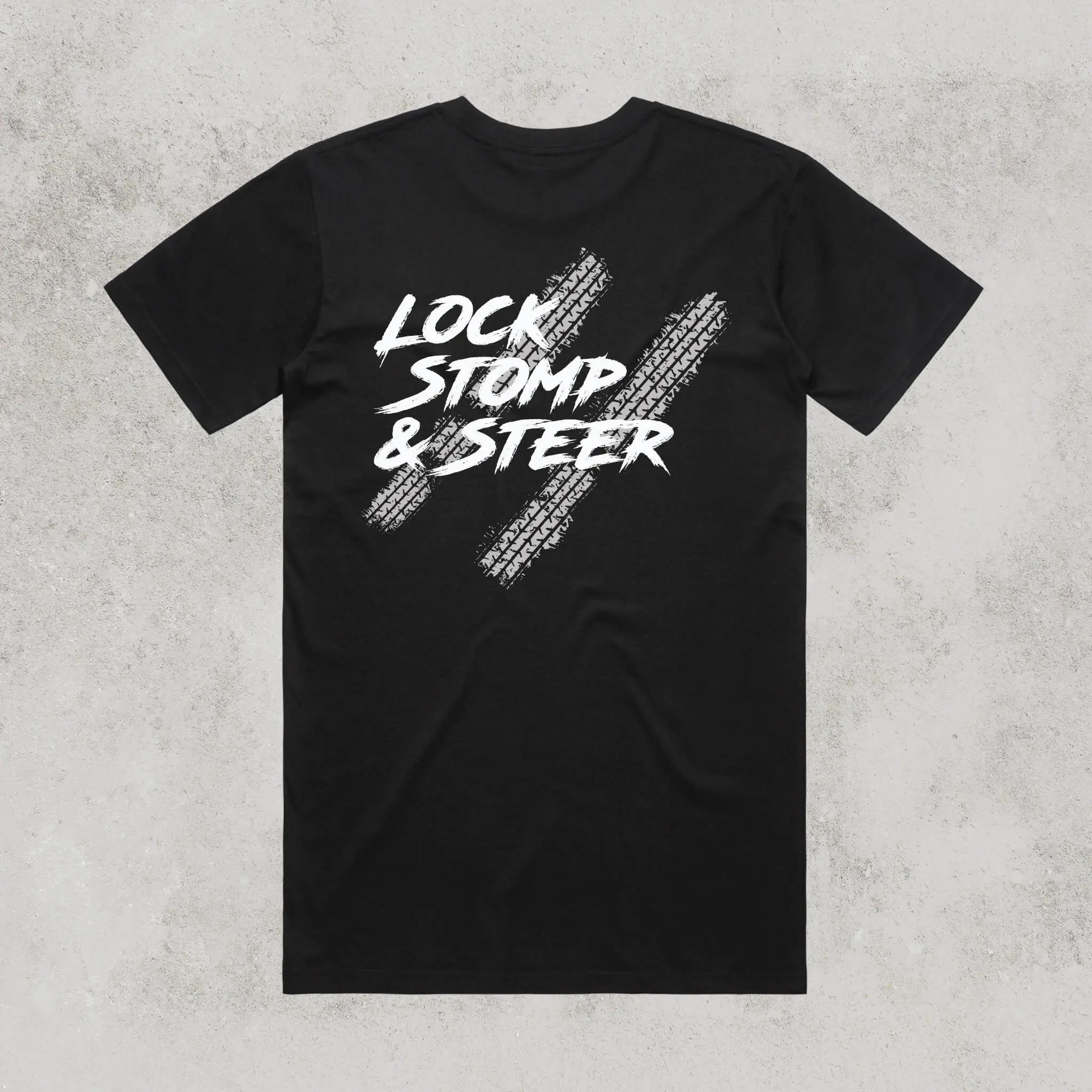 Lock Stomp & Steer Adventure Tee by No Lanes – Regular Fit 100% Cotton T-Shirt for Off-Road, 4WD & Outdoor Enthusiasts - Image 3
