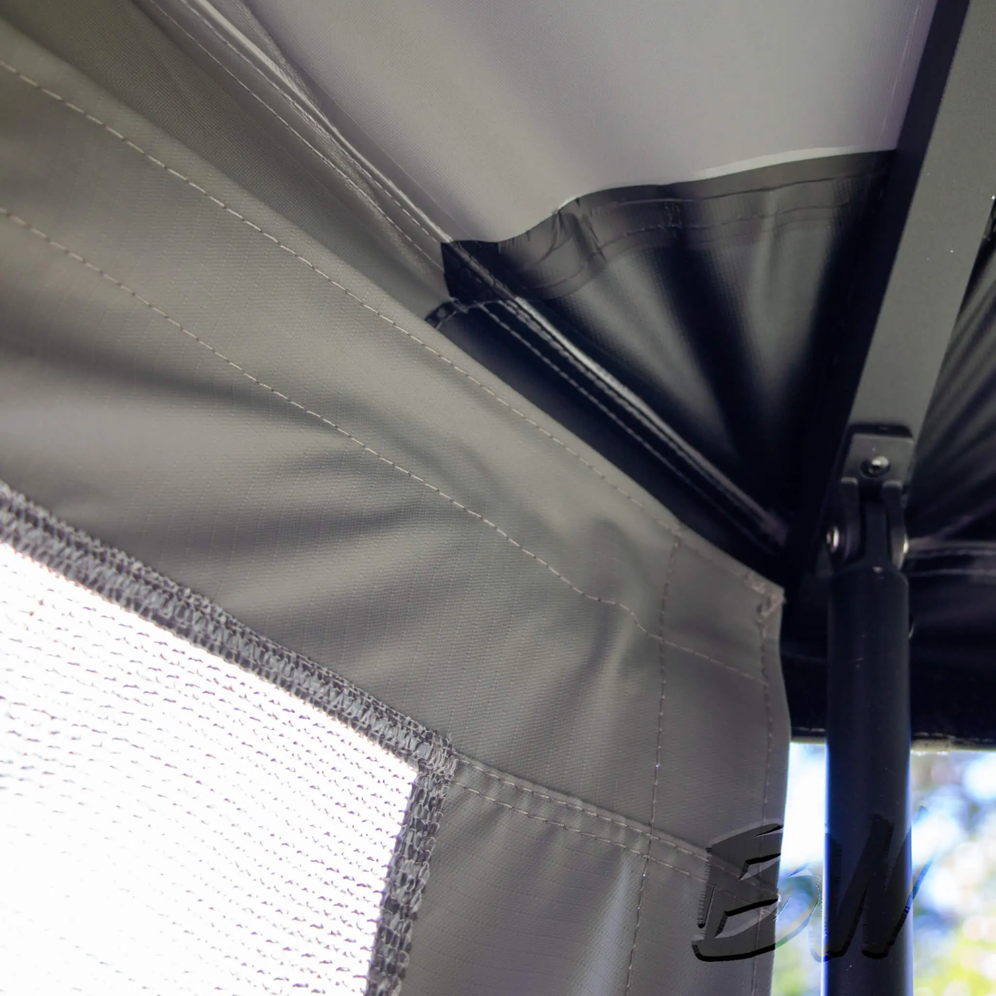 MEG Camper Awning Single Shade Cloth Wall 2200mm Drop - Image 4