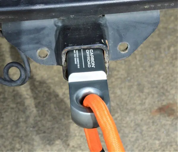 MegaPro 5000kg 50mm tow bar mounted soft shackle compatible recovery hitch - Image 9