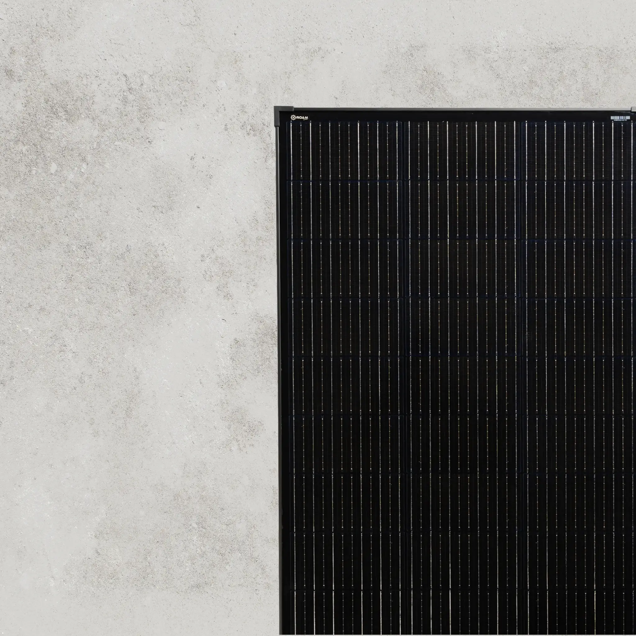 160W 12V Slimline Black Glass Solar Panel (20mm Frame) - Image 5