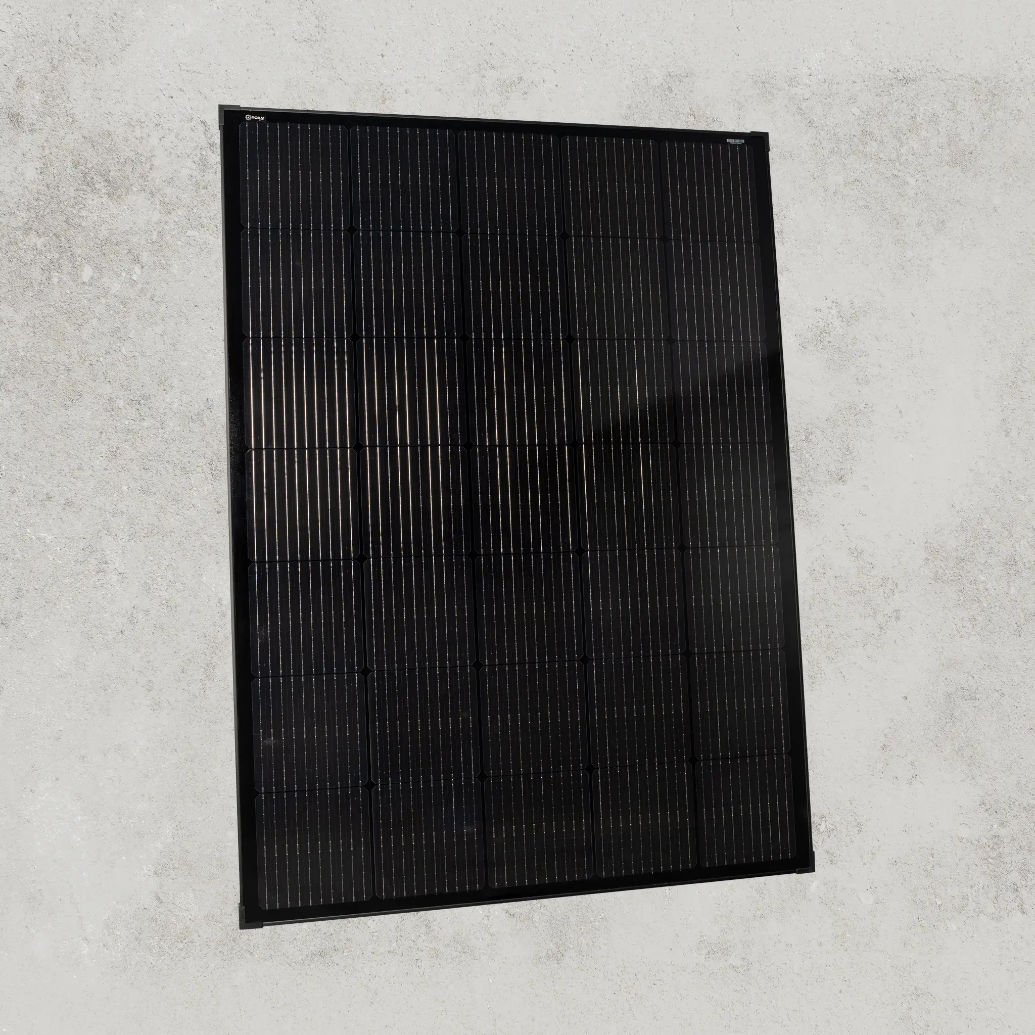 230W 12V Slimline Black Glass Solar Panel (20mm Frame) - Image 3