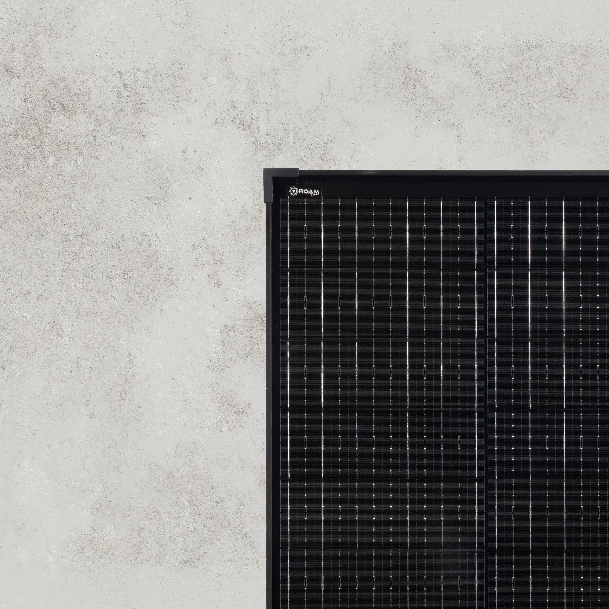 250W 12V Slimline Black Glass Solar Panel (20mm Frame) - Image 7