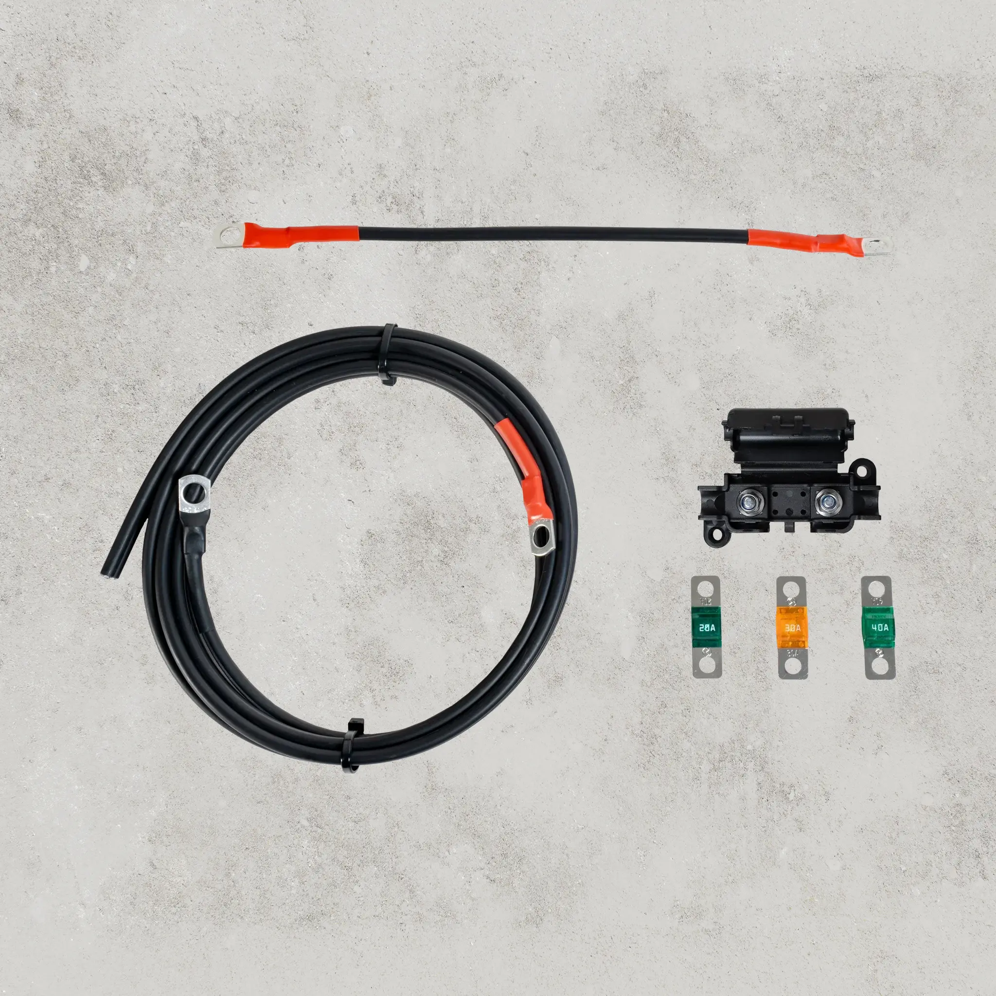 2m Fused Lead with In-line Midi Fuse Holder and 20A, 30A & 40A Midi Fuses - Image 5