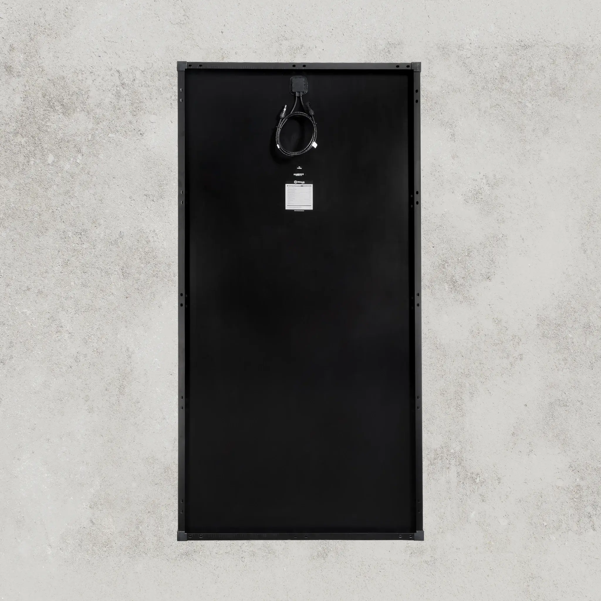 300W 12V Black Glass Solar Panel (30mm Frame) - Image 2