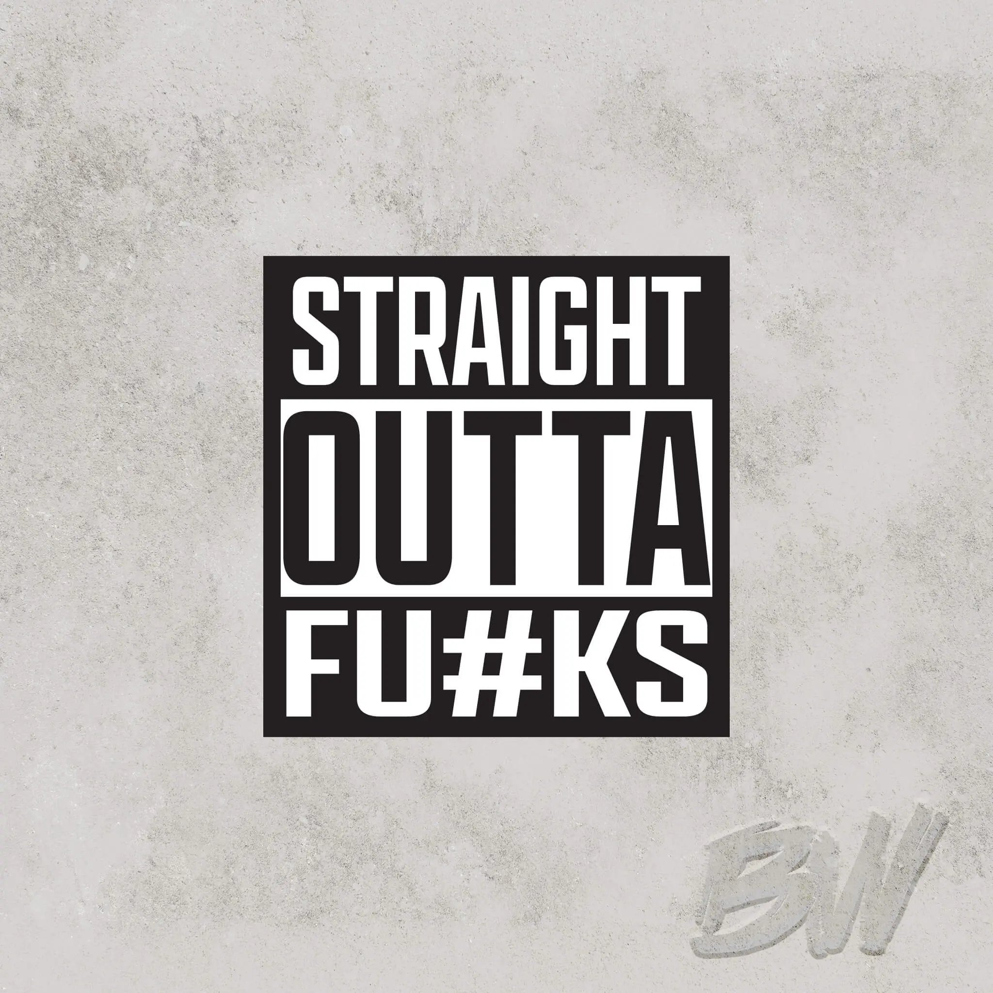 Straight Outta Fu#ks - Patch - Image 2