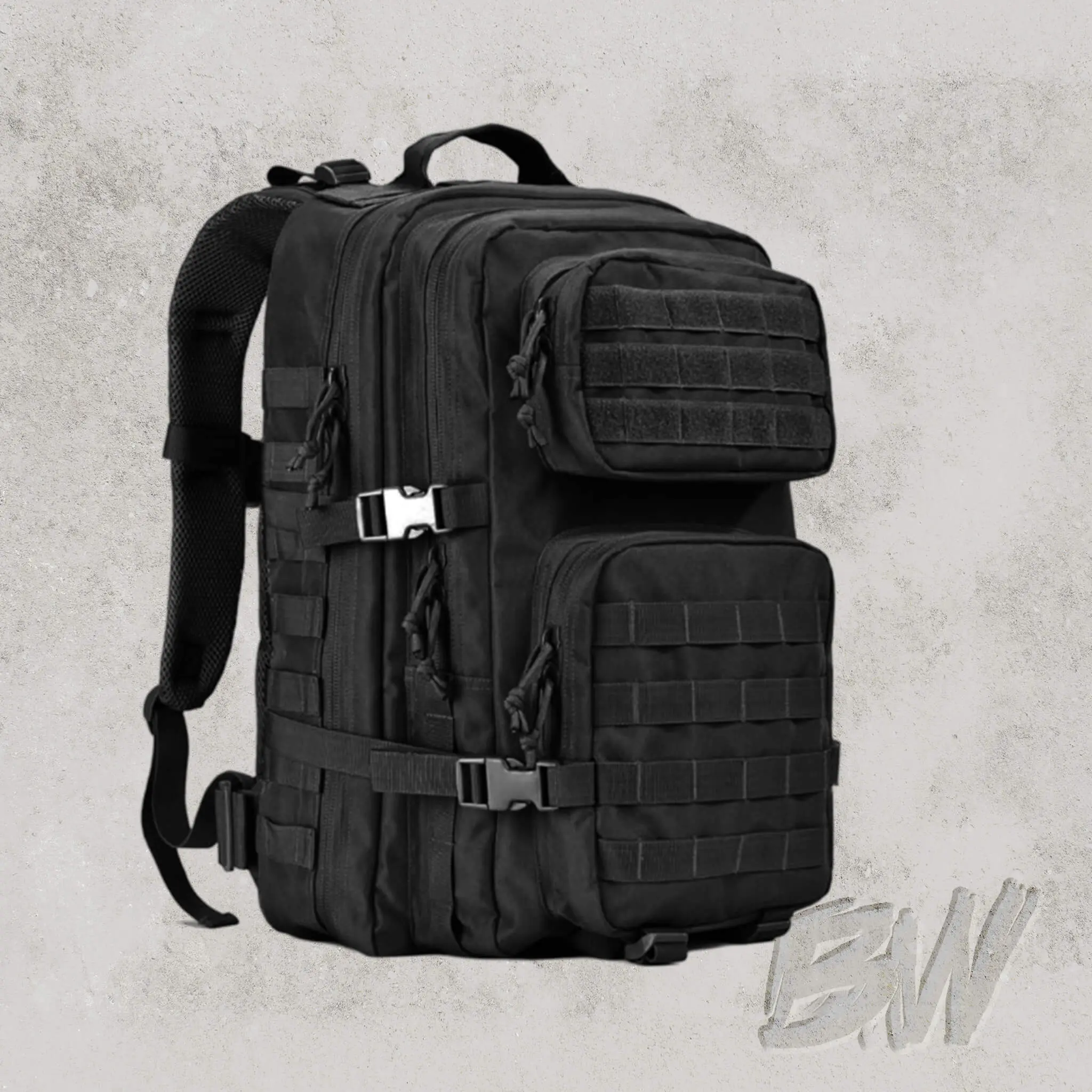 Tactical Backpack with Quick-Attach Patches - Image 6