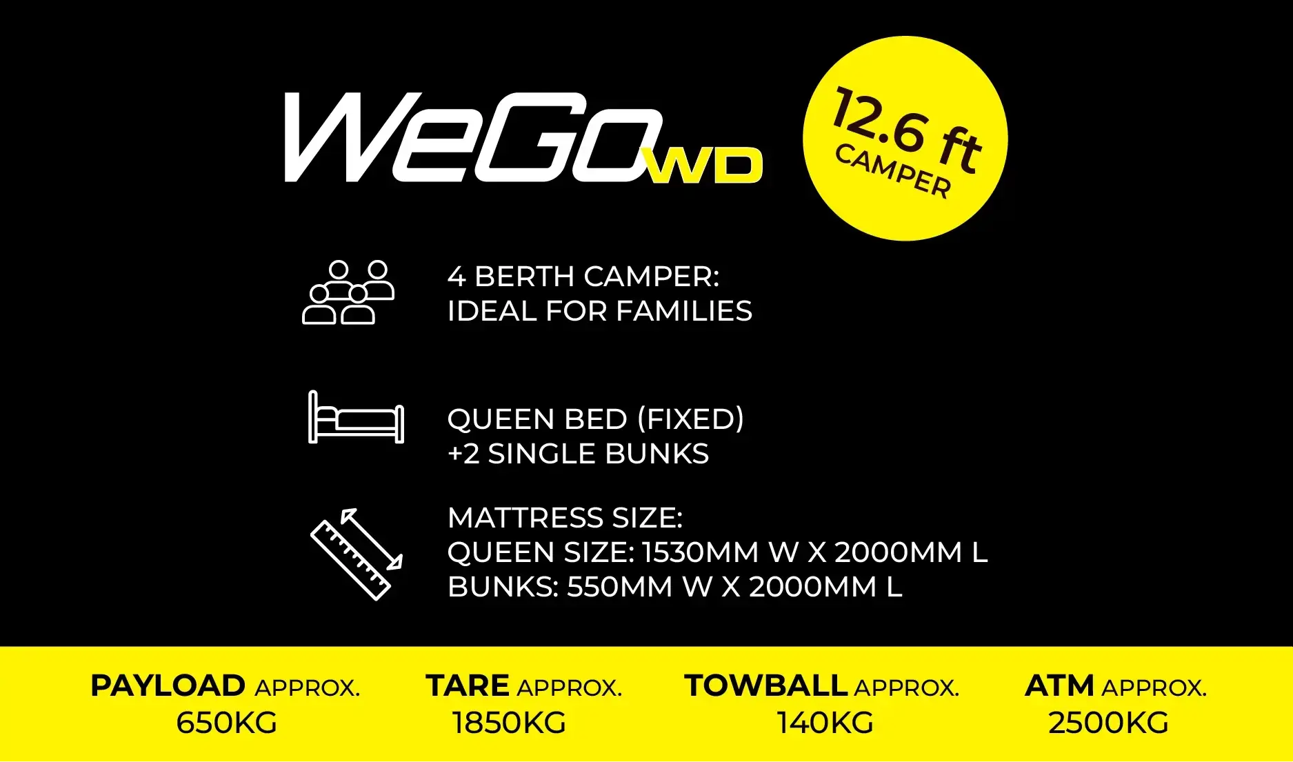 WEGO WD 12.6ft Camper - Image 10