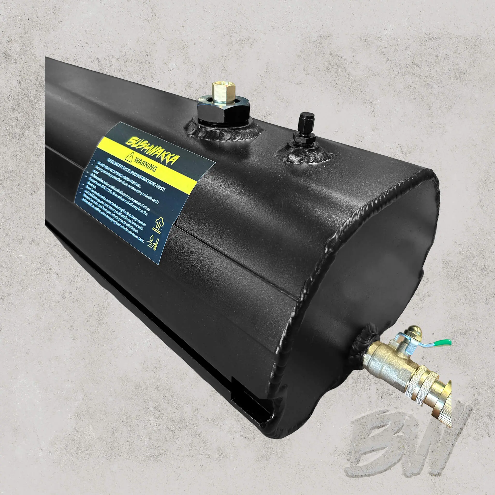 WildWash 30L Vehicle Roof Water Tank – Pressurised and Sun-Heated - Image 6