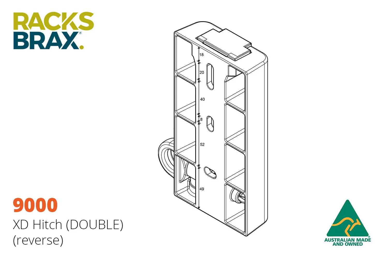 RACKSBRAX XD HITCH includes XD MULTI-AWN ADAPTOR - Image 14